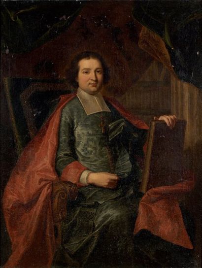 Entourage De Hyacinthe Rigaud (Perpignan, 1659 - Paris, 1743) Portrait d'Antoine-Joseph...