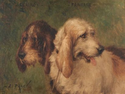 Louis DAREY (1863-1914) Clairon et Fanfare
Huile sur toile, signée en bas à gauche...