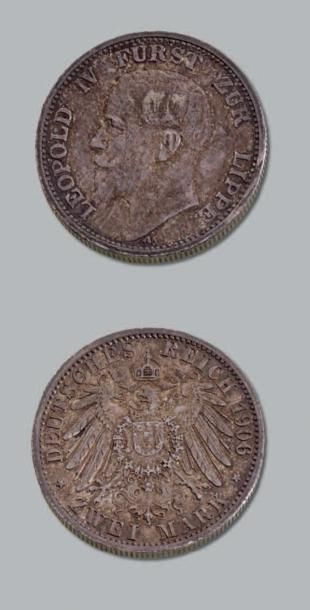 null ALLEMAGNE Lot de monnaies en argent:
Thaler: 3 exemplaires (1789, Hesse Cassel...