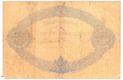 null 50 F type 1868 « indices noirs ». Billet du 25/03/1873.
Fayette F 38/A - 7....