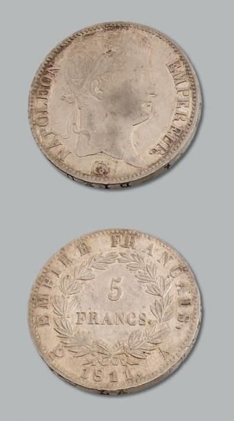 null PREMIER EMPIRE (1804-1814) 5 francs. 1811. Paris. G. 584. Splendide.