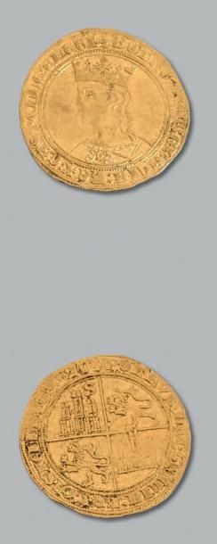 null ESPAGNE: Pierre Ier (1350-1368)
Dobla d'or de 36 maravédis.
Fr. 105. Superb...