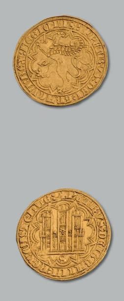 null ESPAGNE: Pierre Ier (1350-1368)
Dobla d'or de 35 maravédis.
Fr. 108. Superb...
