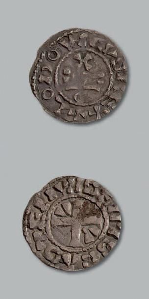 null LOUIS VI (1108-1137) Denier: 3 exemplaires. Dreux, Etampes 4e type et Orléans.
Joint...
