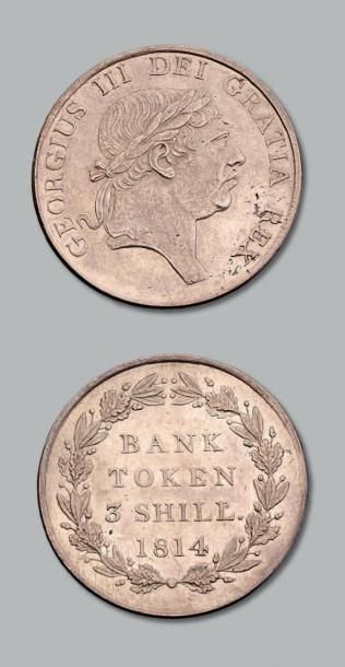 null GEORGE III (1760-1820):
Token. Bank of England.
Penny. 1806 (cuivre).
Six pence....