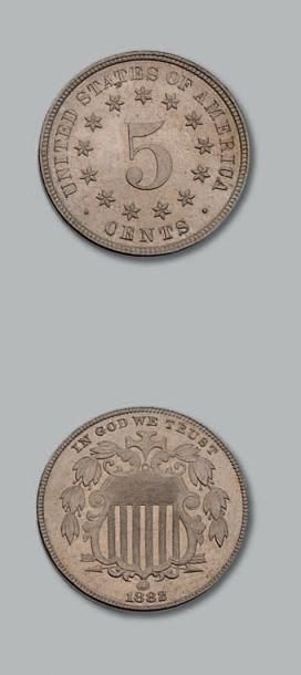 null 5 cents. 1882. Cuivre nickel.
5 cents. 1901. Cuivre nickel.
3 cents. 1852 type...