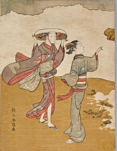 Suzuki Harunobu (1724-1770)