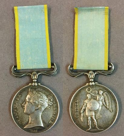 Royaume-Uni - Médaille de Crimée par Wyon...