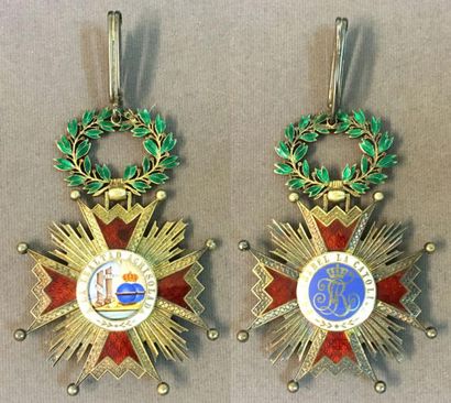 Espagne - Ordre d'Isabelle la Catholique,...