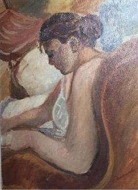 null Jean-Louis BOUSSINGAULT (1883 - 1943)
Femme au fauteuil
Huile sur toile, signée...
