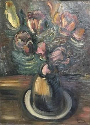 null Paul BIETRY (1894 - 1960)
Le bouquet de tulipes
Huile sur toile, signée en bas...