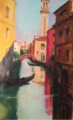 null Pierre SICARD (1900 - 1981)
Venise
Huile sur toile, signée en bas à gauche
55...