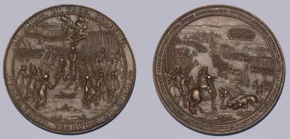 null POLOGNE
1636. Sebastian Dadler. Bronze. 75 mm. Surmoulé postérieur.
Vladislas...