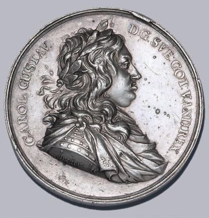 null SUÈDE
Johann Georg Breuer, graveur actif à Brunswick (1675- 1685). Argent. 57...