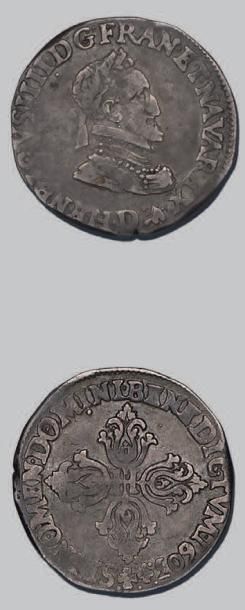 null HENRI IV (1589-1610)
Demi franc. 1603. Lyon.
D. 1212A. TB à TTB
