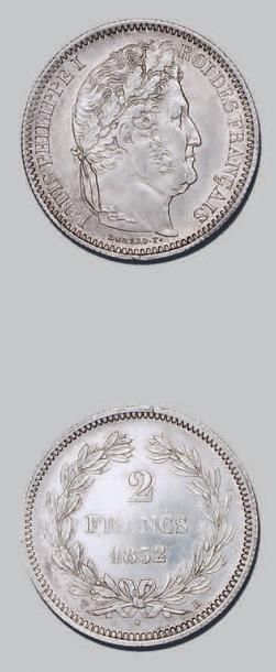 null LOUIS-PHILIPPE (1830-1848))
2 francs, tête laurée. 1832. La Rochelle.
G. 520....
