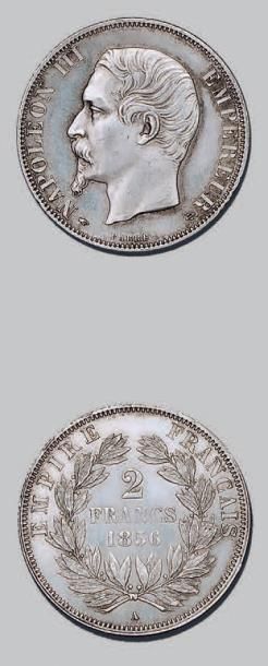 null SECOND EMPIRE (1852-1870)
2 francs Napoléon III, tête nue. 1856. Paris.
G. 523....