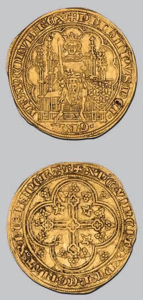 null PHILIPPE VI (1328-1350)
Écu d'or à la chaise. D. 249. TTB à superbe