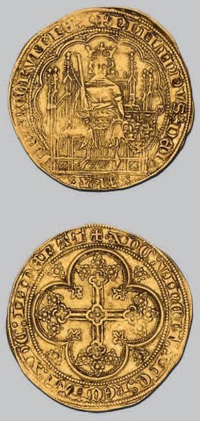 null PHILIPPE VI (1328-1350)
Écu d'or à la chaise.
D. 249. Très bel exemplaire