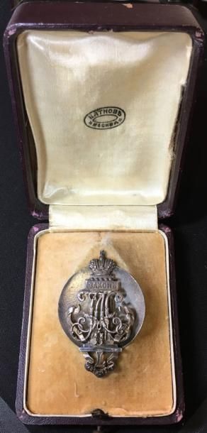 null Insigne du 50e anniversaire de la réforme législative, créé en 1914, en argent...