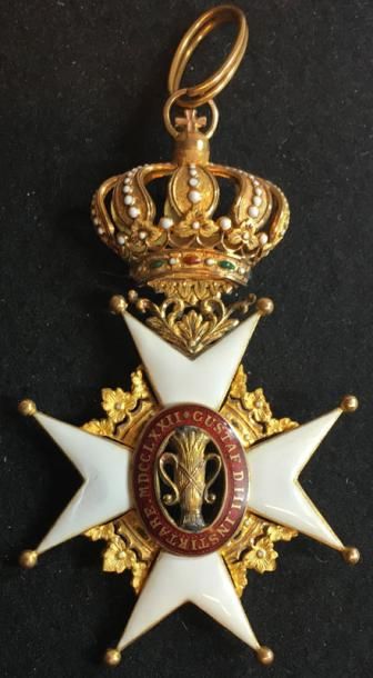 null Ordre de Vasa, ensemble de grand-croix du deuxième type comprenant: le bijou...