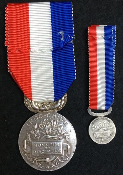null Médaille d'honneur du Gouvernement Général pour actes de Courage et de Dévouement,...