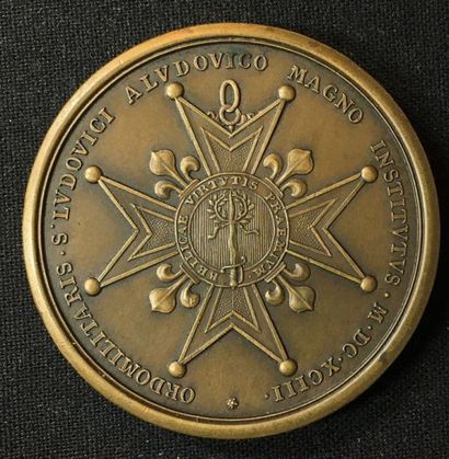 null Médaille commémorative de l'institution de l'ordre non portable en bronze, au...