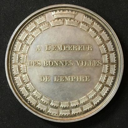 null Médaille commémorative des bonnes villes de l'Empire pour le baptême du Roi...