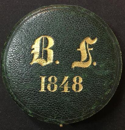 null Médaille d'hommage de l'association «Les
Blessés de Février 1848«, non portable...