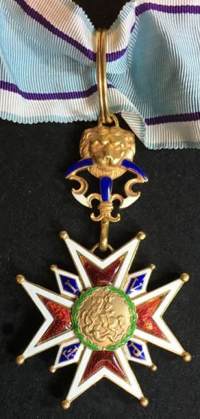 Royaume de Bavière Ordre de Saint-Georges, fondé en 1729, croix de commandeur en...