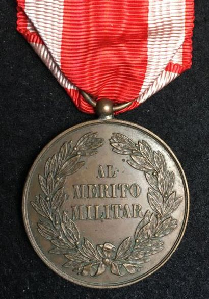 Empire du Mexique Médaille du Mérite
Militaire signée C.T (Charles Trotin) en bronze...