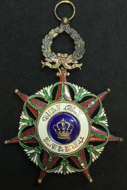 null Ordre des Deux Rivières, fondé en 1922, ensemble complet de grand-croix à titre...