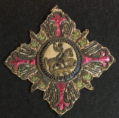 Royaume des Deux-Siciles Ordre de Saint-Georges de la Réunion, fondé en 1819, ensemble...