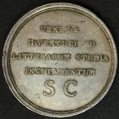 Sérénissime République de Venise Médaille au Mérite Littéraire, créée en 1781, non...