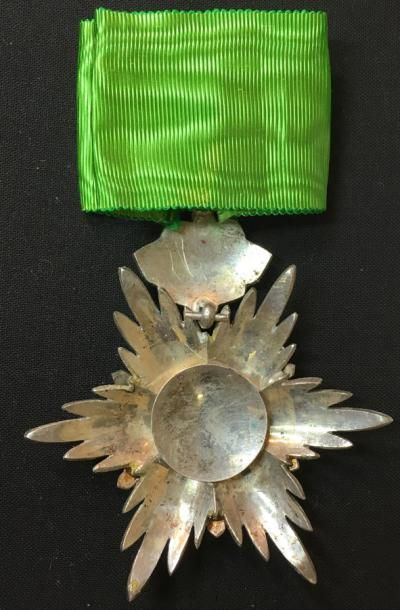 null Ordre du lion et du Soleil, fondé en 1808, insigne de 2e classe (grand officier)...