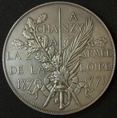 null 2e Armée de la Loire du général Chanzy, médaille commémorative non portable...
