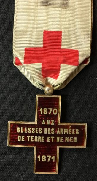 null Société de Secours aux Blessés Militaires (SSBM), croix commémorative du premier...