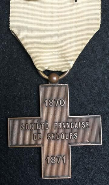 null Société de Secours aux Blessés Militaires (SSBM), croix commémorative du premier...