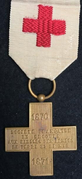 null Société de Secours aux Blessés Militaires (SSBM), croix commémorative du second...