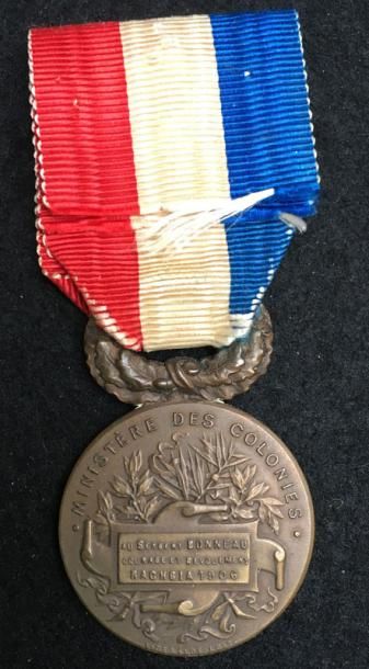 null IIIe République, médaille d'honneur en bronze, même type par Roty, attribution...