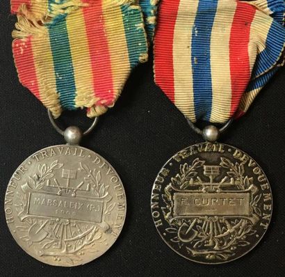 null Ministère de l'Intérieur, médaille d'honneur des Cantonniers départementaux...