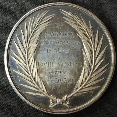 null IIIe République - Médaille des Instituteurs en argent, même type que celui de...