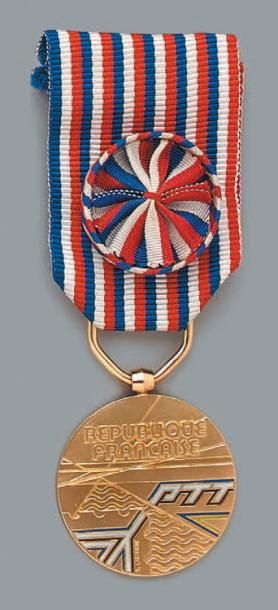 null Médaille d'honneur des Postes et Télé-communications, depuis 1959, troisième...
