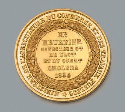 null Second Empire, choléra de 1854 - Ministère de l'Agriculture, du Commerce et...