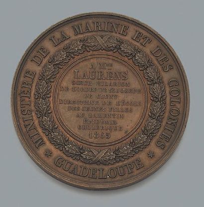 null Second Empire, Guadeloupe, choléra de 1865 - Ministère de la Marine et des Colonies,...