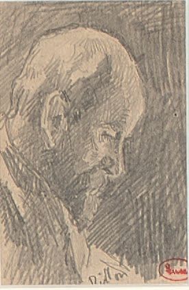 Maximilien Luce (1858-1941) Portrait d'Henri Patrice Dillon
Deux dessins dans un...