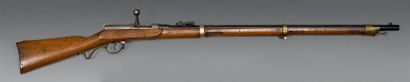 null Fusil Dreyse modèle 1868 d'infanterie.
Canon rond à pans au tonnerre avec hausse,...