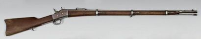 null Fusil Remington Rolling Block modèle 1866, un coup, calibre 44.
Canon rond avec...