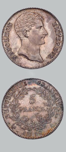 null PREMIER EMPIRE (1804-1814) 5 francs, type Transition. An 12. Paris.
G. 579.
D...