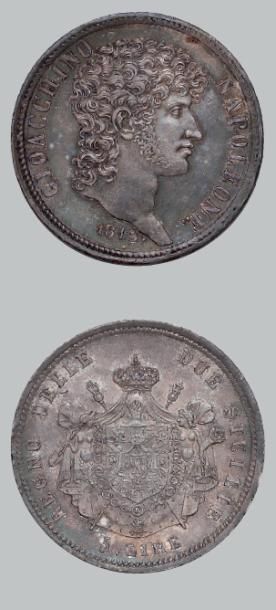 null Joachim Murat, 2e période (1811-1815) 5 lire. 1813. Naples.
L.M.N. 1218. Su...